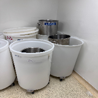 Plastic Tanks and Stainless Steel Pots image 0